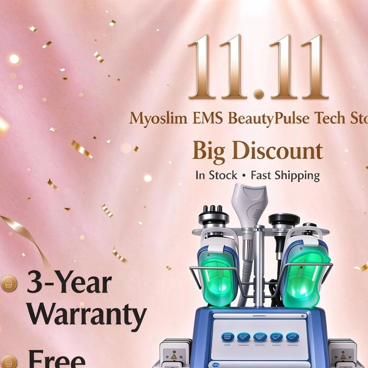 Cryolipolysis Fat Freezing Machine - Neue 360-Grad-Kryolipolyse-Fettgefriermaschine zur Körperformung mit 40K-Kavitation,