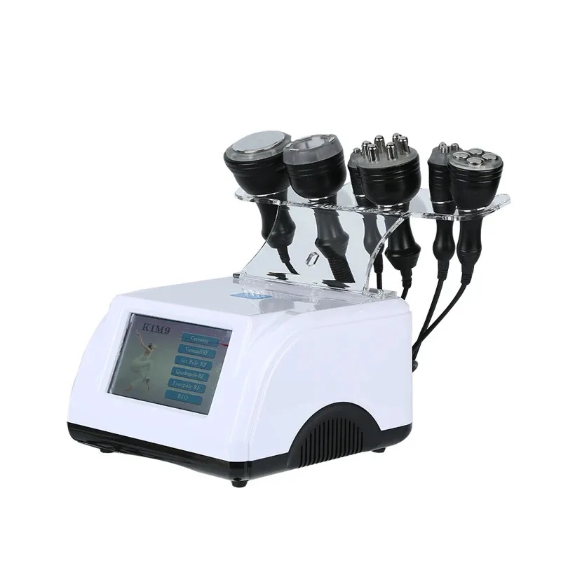 6 In 1 Cavitation Rf Machine 40K - 40K Kavitations-Schlankheitsgerät 6-in-1 Körperformungs-Schönheitsgerät Ultraschall Vakuum