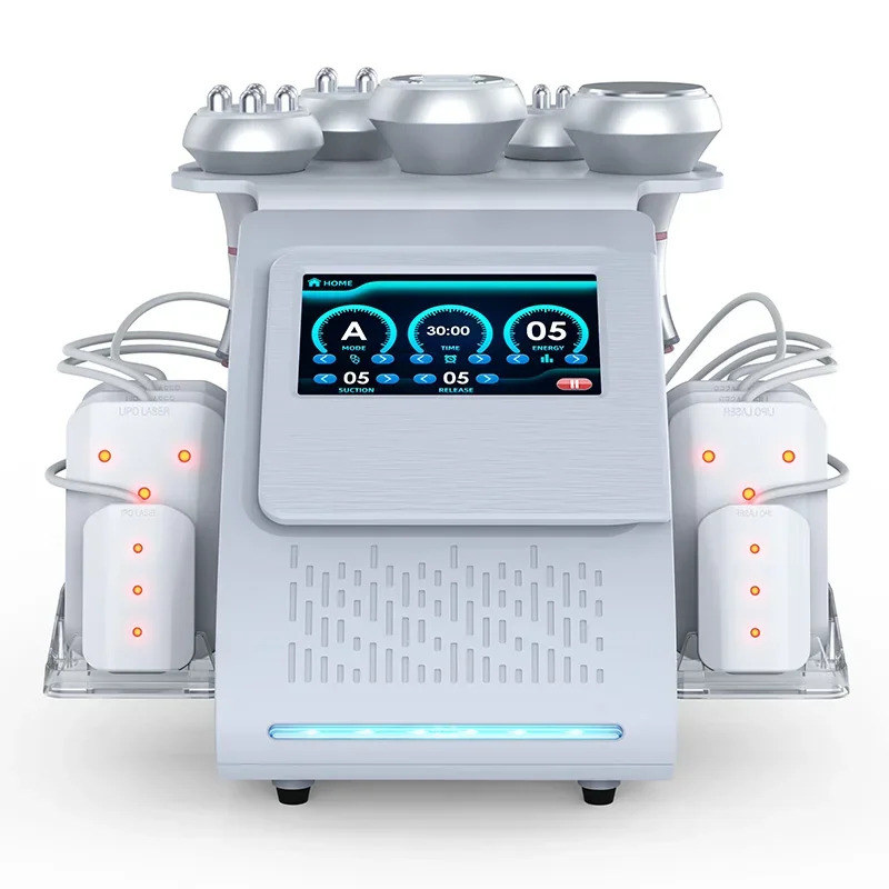 Cavitation Machine 80K Weight Loss - Die neueste 6-in-1 80K Ultraschall-Kavitation Vakuum-Laser-Gewichtsverlustmaschine,