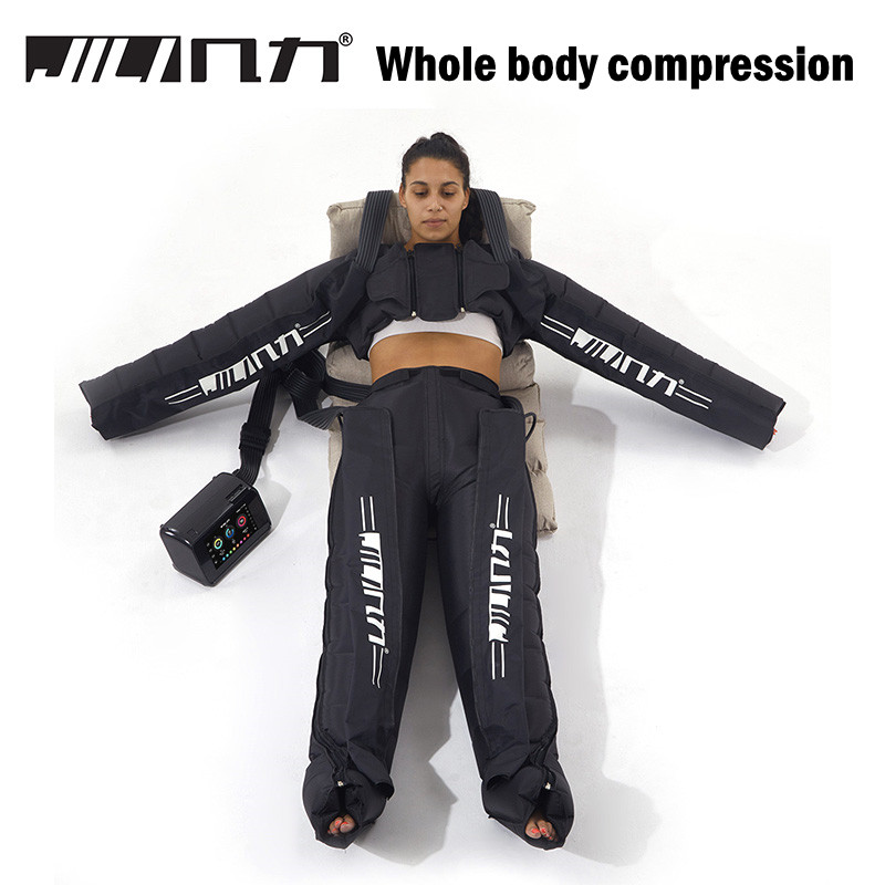 Pressotherapy Lymphatic Drainage Suit - Pressotherapie, Luftkompression, Fußmuskelmassagegerät, Beinwiederherstellung, Stiefel, Lymphdrainage,
