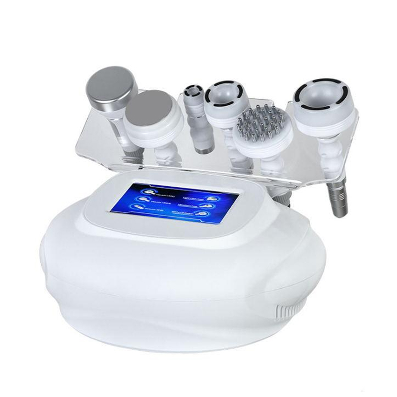 Cavitation Machine 80K Weight Loss - Tragbares 6-in-1 80k Vibrationsmassagegerät mit Ultraschall,