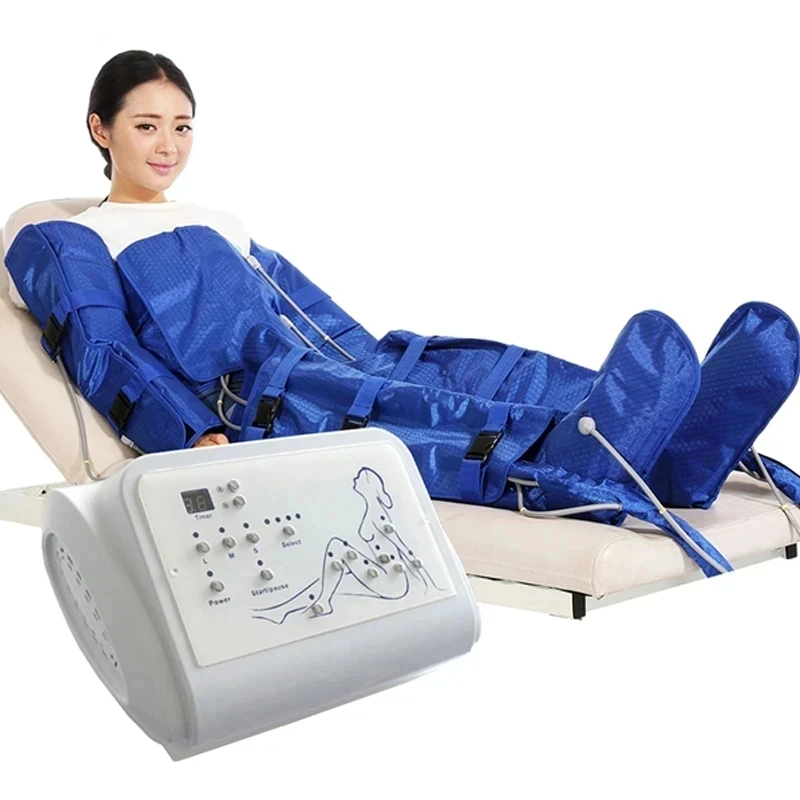 Pressotherapy Lymphatic Drainage Suit - Vakuum-Kompressionstherapiegerät mit Lymphatischer Nahfeldtechnologie, Luftwellendruck und