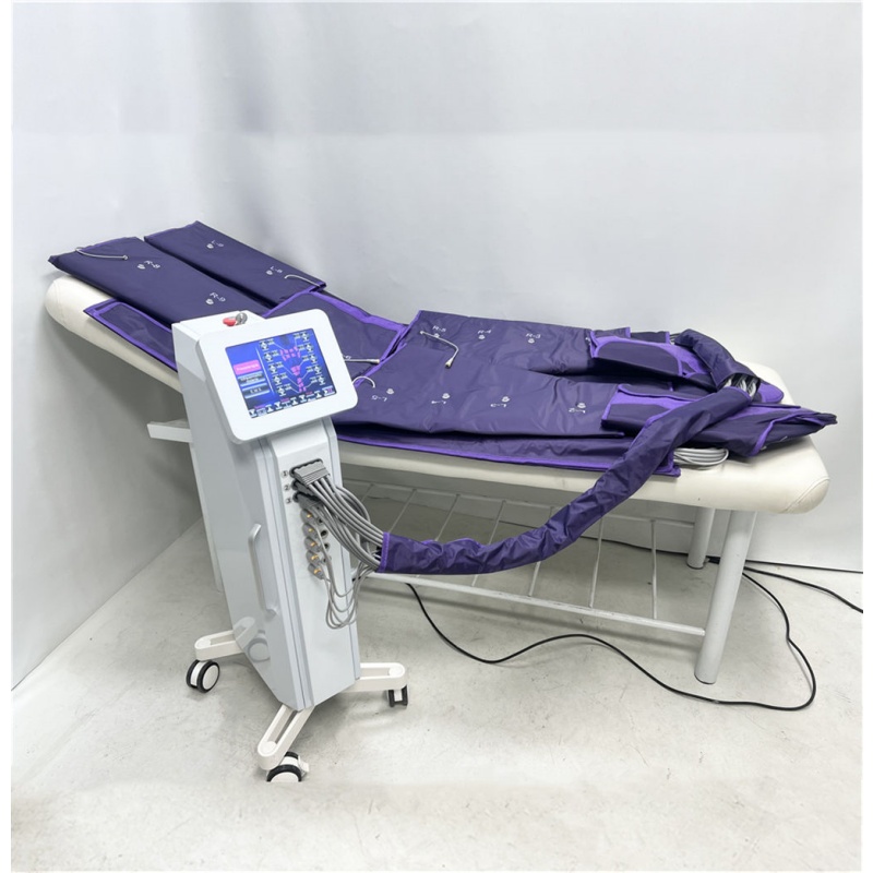 Pressotherapy Lymphatic Drainage Suit - 3-in-1-Pressotherapiegerät mit Infrarotwärme, EMS-Anzügen, Stiefeln, Lymphdrainage,
