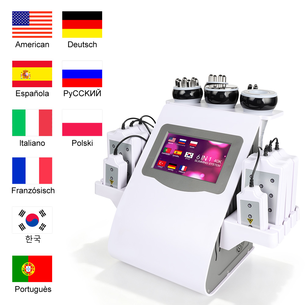 6-in-1 40K Kavitationsgerät, R – 6 In 1 Cavitation Rf Machine 40K Bewertung und Preis