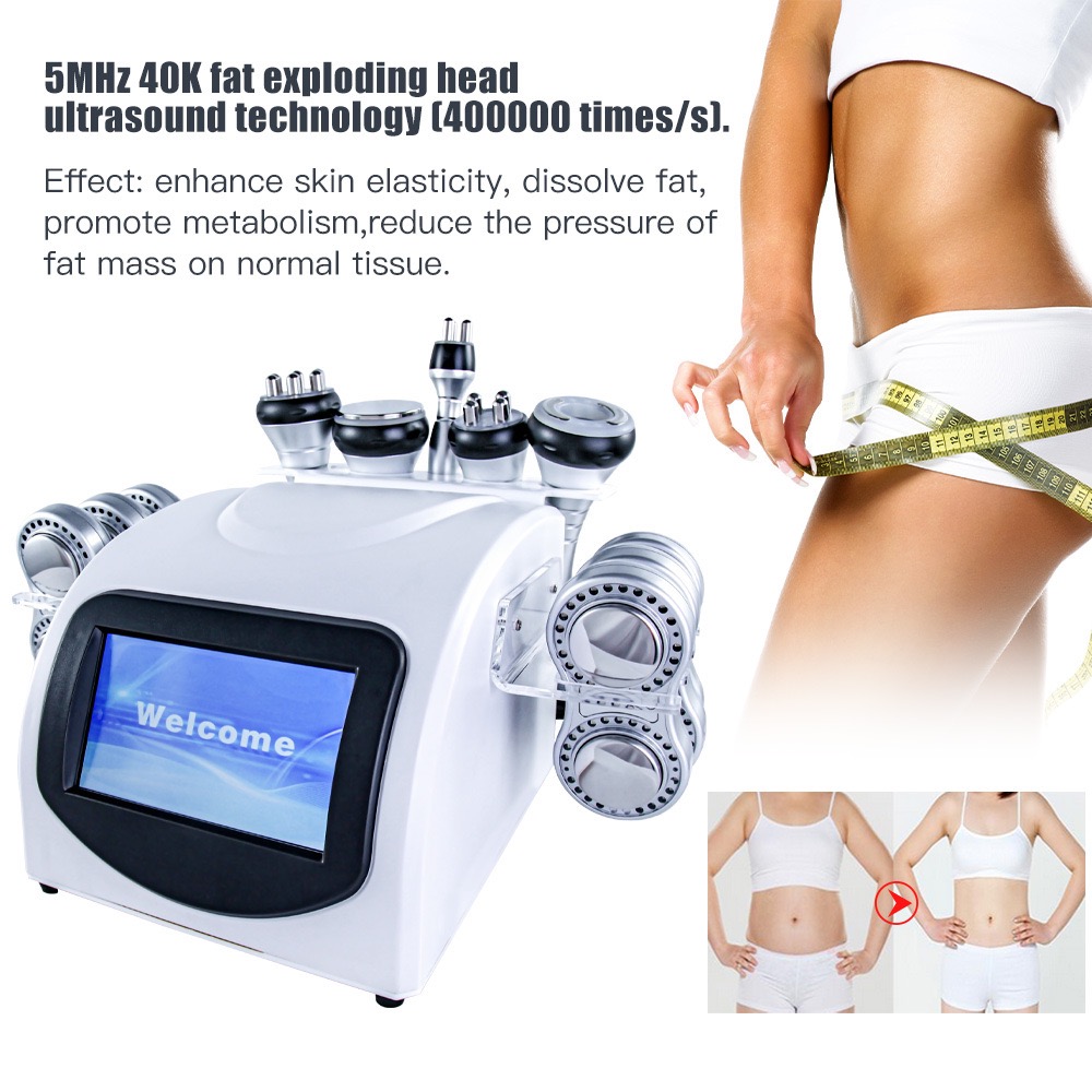 6-in-1 Vakuum-Kavitations-Schl – 6 In 1 Cavitation Rf Machine 40K Bewertung und Preis