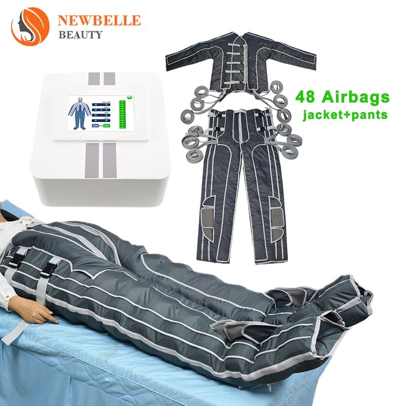 48-Airbag Pressotherapiegerät  – Pressotherapy Lymphatic Drainage Suit Bewertung und Preis