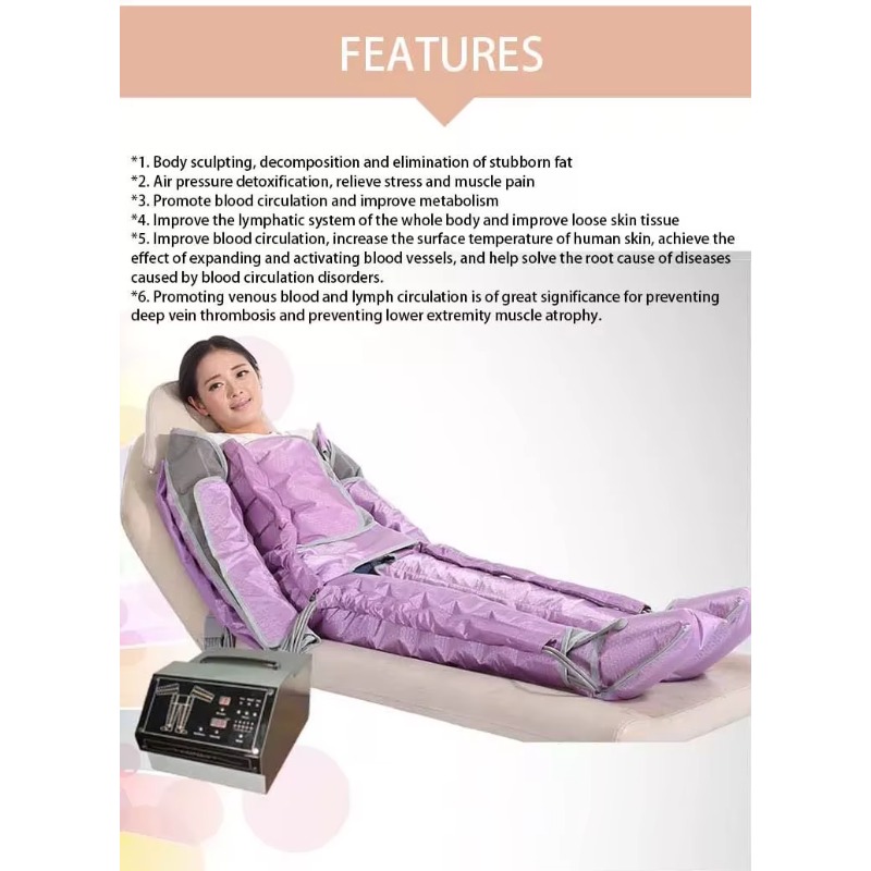 Druckanzug für Lymphdrainage P – Pressotherapy Lymphatic Drainage Suit Bewertung und Preis