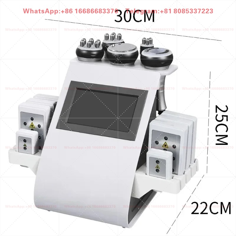 Tragbares multifunktionales RF – 6 In 1 Cavitation Rf Machine 40K Bewertung und Preis