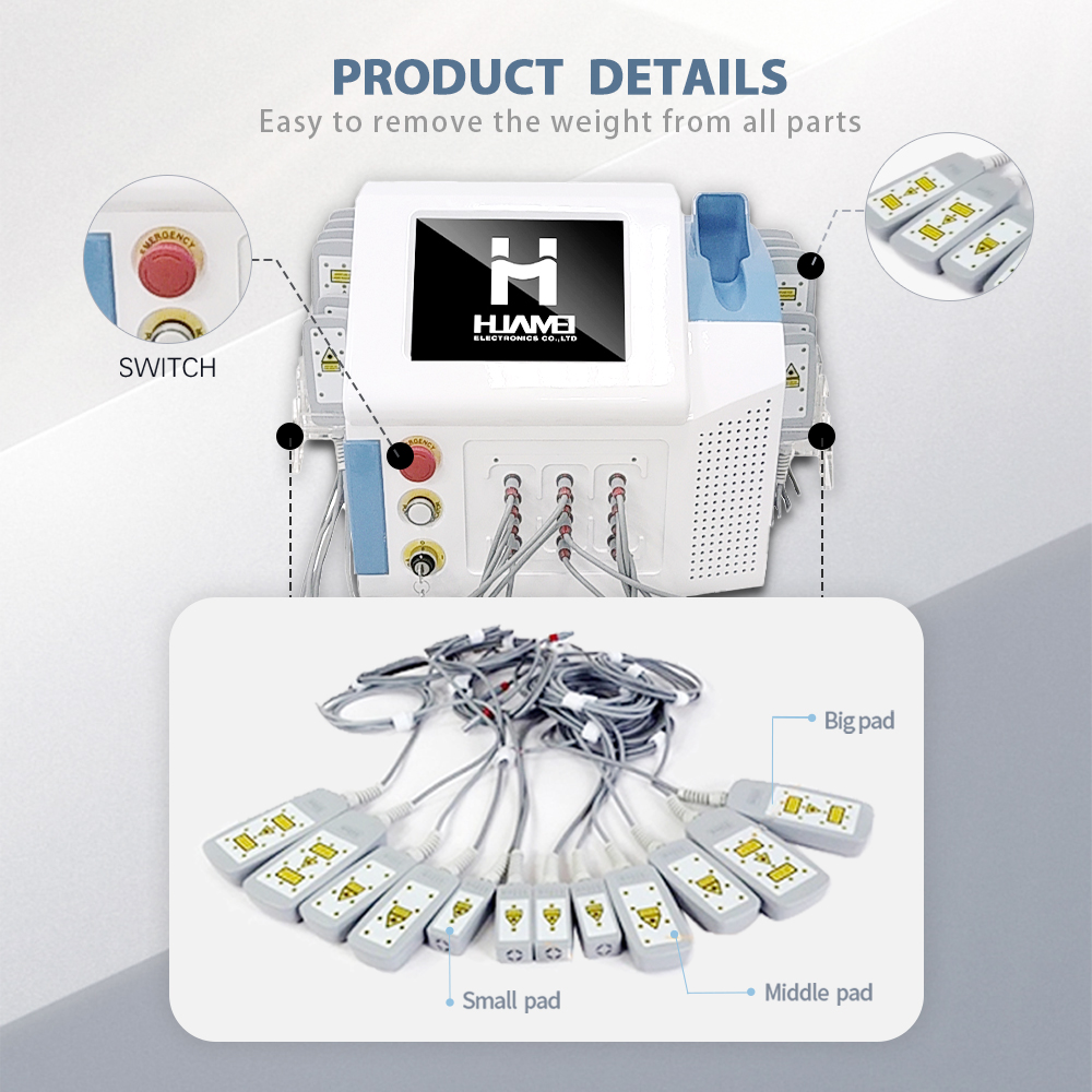 Fabrikpreis Lipolaser Körperst – Lipo Laser Pads Slimming Machine Bewertung und Preis