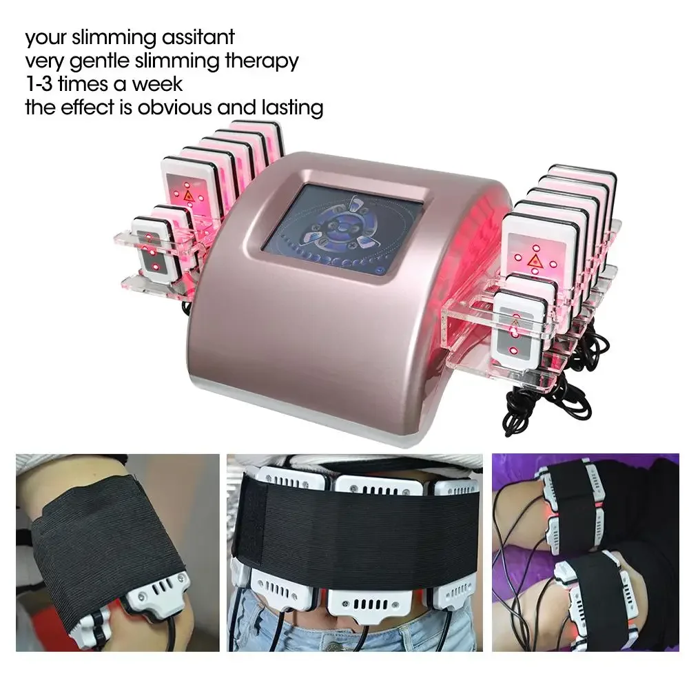 14 Pads Lipolaser Körperformun – Lipo Laser Pads Slimming Machine Bewertung und Preis