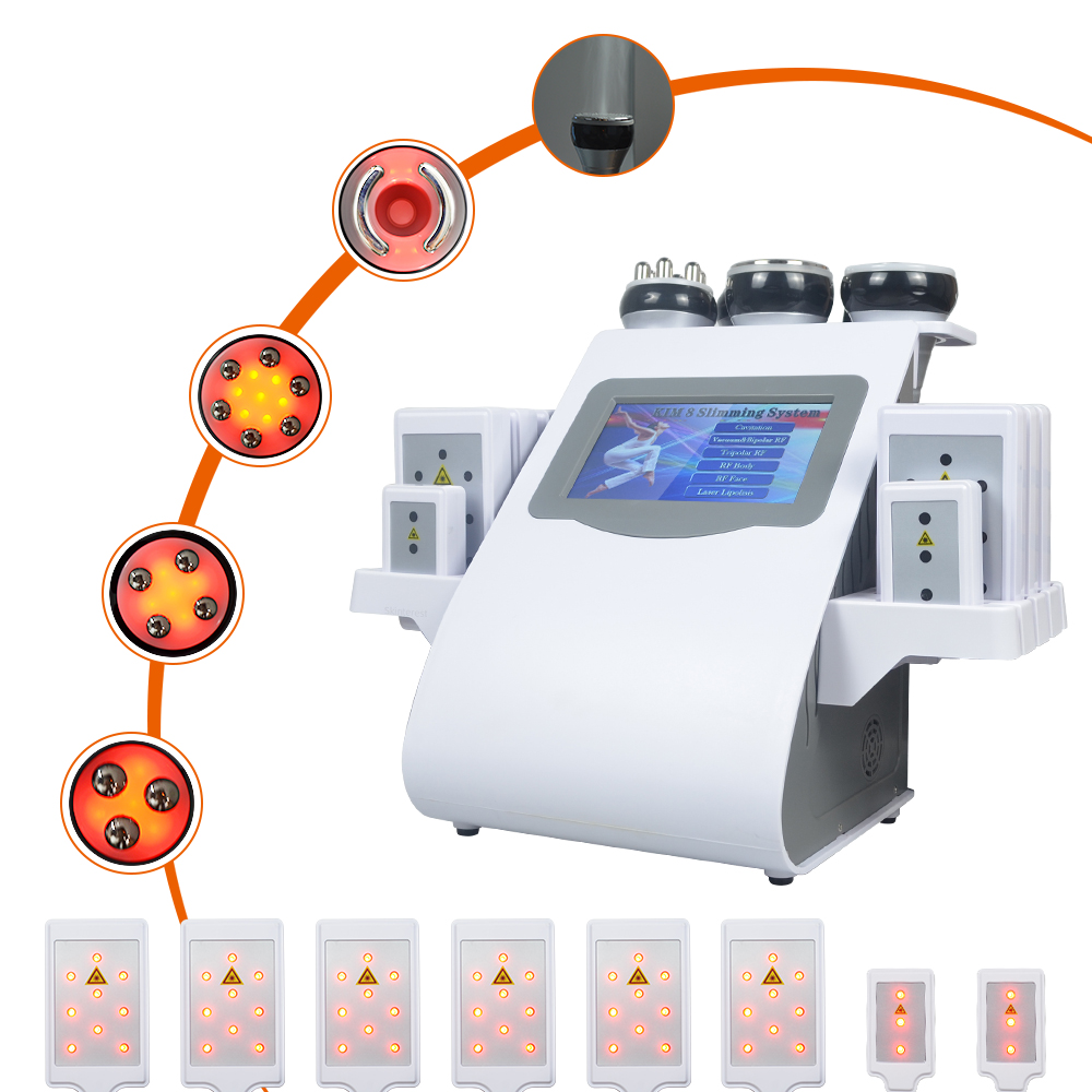 Professionelles Kavitations-RF – 6 In 1 Cavitation Rf Machine 40K Bewertung und Preis