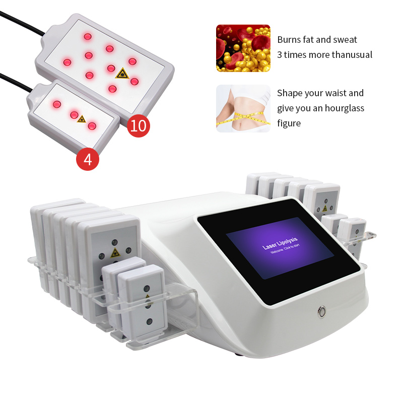 Lipo-Laser-Gerät mit 14 Pads z – Lipo Laser Pads Slimming Machine Bewertung und Preis