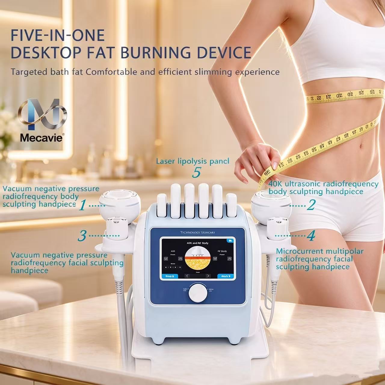6-in-1 40K Kavitation RF Vakuu – 6 In 1 Cavitation Rf Machine 40K Bewertung und Preis