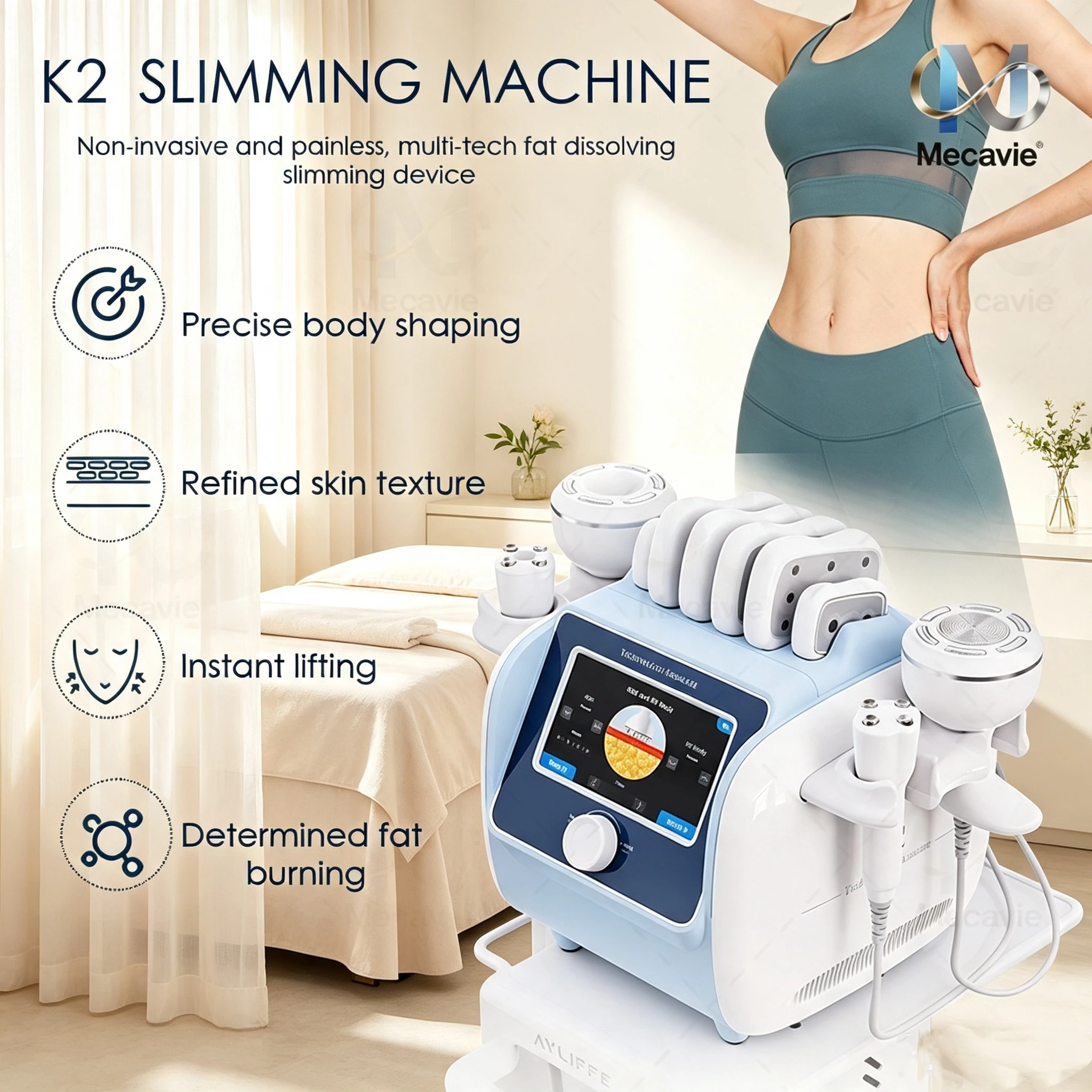 6-in-1 40K Kavitation RF Vakuu – 6 In 1 Cavitation Rf Machine 40K Bewertung und Preis