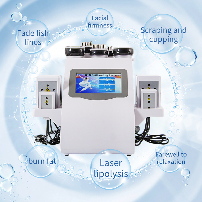 6 IN 1 40K Kavitationsgerät zu – Lipo Laser Pads Slimming Machine Bewertung und Preis