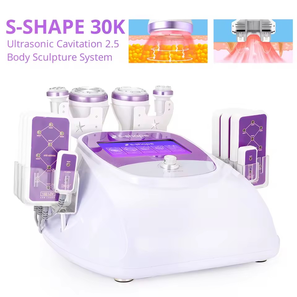 5-in-1 30k Kavitations-Multipo – Lipo Laser Pads Slimming Machine Bewertung und Preis